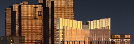 JPEG image of section of a photo of the Fort Worth skyline at dusk by David, courtesy of Flickr Creative Commons. Link: https://www.flickr.com/photos/davidw/4881548426