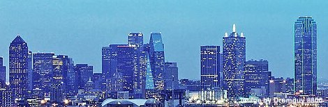 JPEG image of section of a nighttime photo of the Dallas skyline by Drumguy8800, courtesy of Wikimedia Commons. Link: https://commons.wikimedia.org/wiki/File:Xvisionx_Dallas_Stemmons.jpg